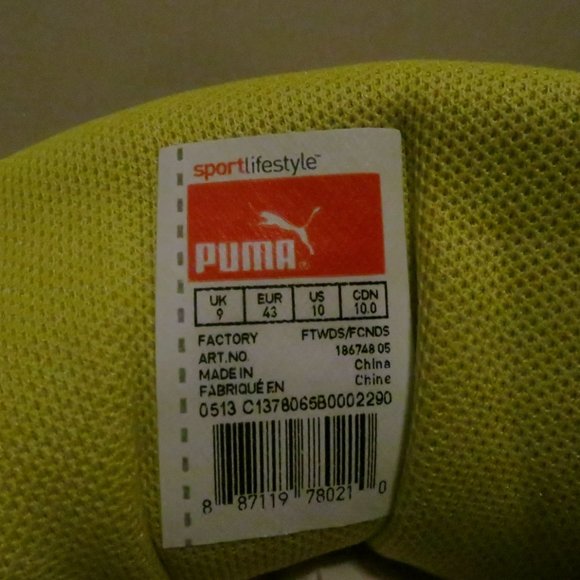 Running Shoe Men's Gray Puma US Size 10 Descendant Athletic Training - Picture 12 of 12